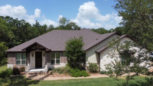Residential Brown Roof By Houston Roofing Experts